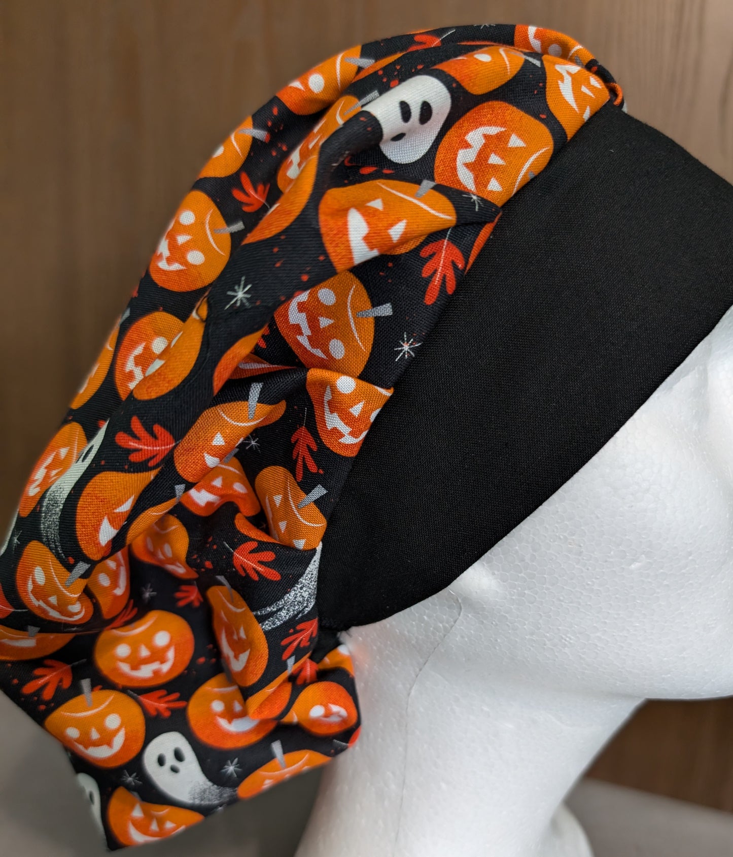 Spooky Pumpkins scrub hat